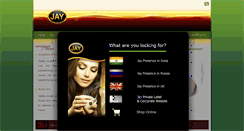 Desktop Screenshot of jaytea.com